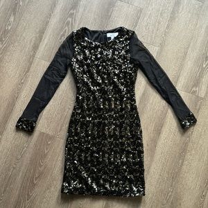 Sequined formal dress